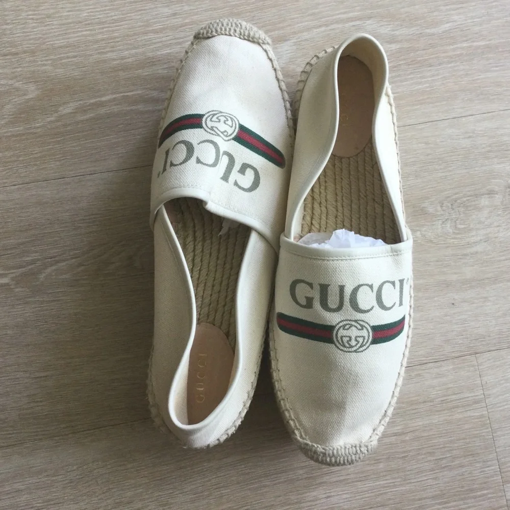 Gucci cream canvas
